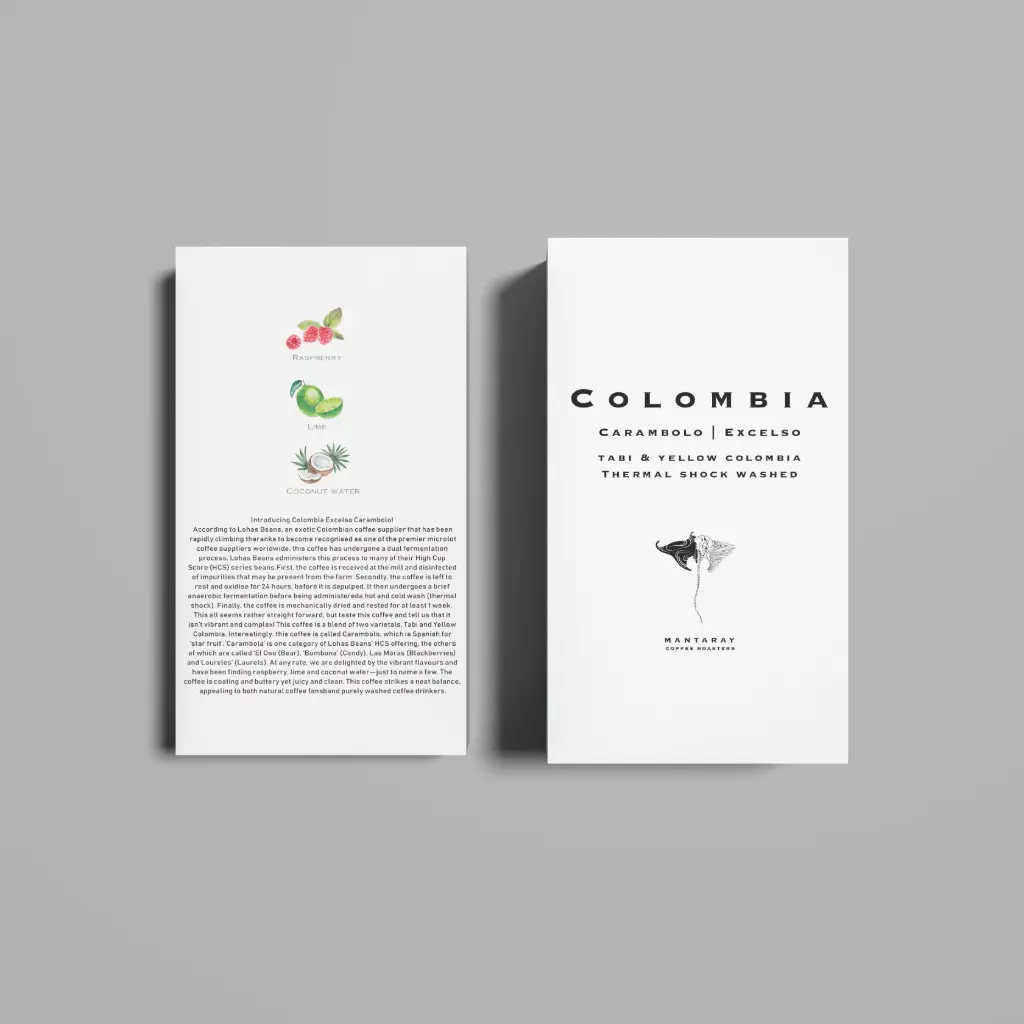 Colombia Excelso Carambolo | Thermal shock washed  (Single Origin Filter)