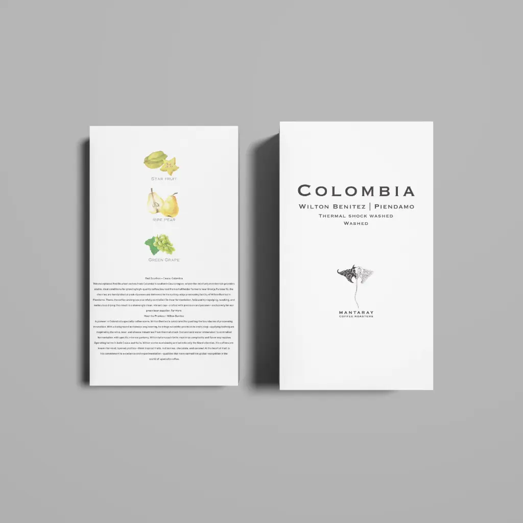 Colombia Wilton Benitez | Piendamo Cauca (Single Origin Filter)